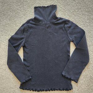 🖤 Children’s Place Girls Black Turtleneck – Size Small (5/6) 🖤